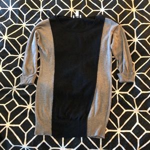 Unique work color block sweater